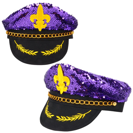 Mardi Gras Captain's Cap