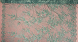 Beaded Floral Lace Mesh