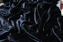 1 Yard Premium Silk Rayon Velvet Fabric Luxurious Soft Texture for Apparel and Upholstery 45 Inch Width