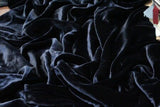 1 Yard Premium Silk Rayon Velvet Fabric Luxurious Soft Texture for Apparel and Upholstery 45 Inch Width