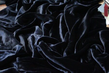1 Yard Premium Silk Rayon Velvet Fabric Luxurious Soft Texture for Apparel and Upholstery 45 Inch Width