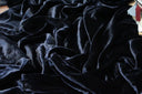 Premium Silk Rayon Velvet Fabric - Azalea, 45" Width (1 Yard)