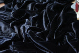 Premium Silk Rayon Velvet Fabric - Azalea, 45" Width (1 Yard)