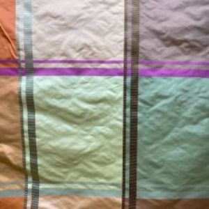 Milano Silk Fabric - Multicolored Stripe, 54" Width (1 Yard)