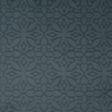 Embossed Velvet Upholstery Fabric Milos Moroccan Tile Pattern