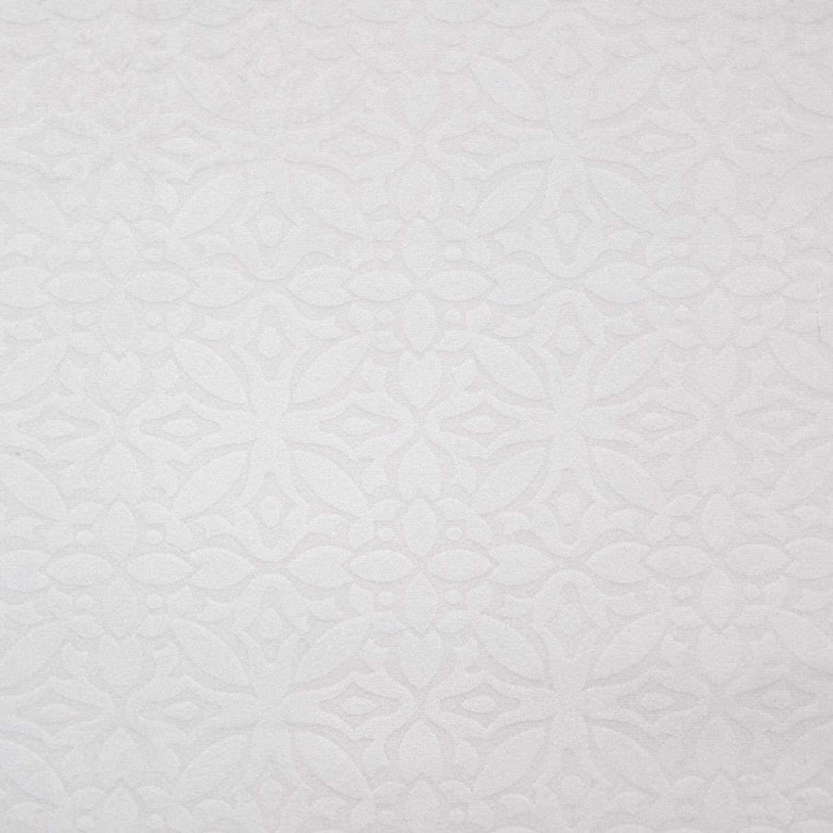 Embossed Velvet Upholstery Fabric Milos Moroccan Tile Pattern