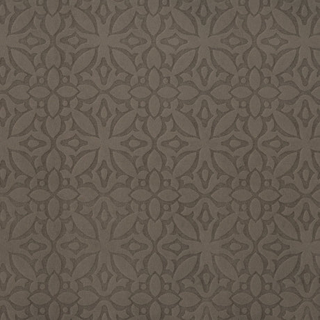 Embossed Velvet Upholstery Fabric Milos Moroccan Tile Pattern