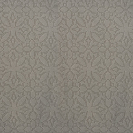 Embossed Velvet Upholstery Fabric Milos Moroccan Tile Pattern