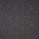 Embossed Velvet Upholstery Fabric Milos Moroccan Tile Pattern