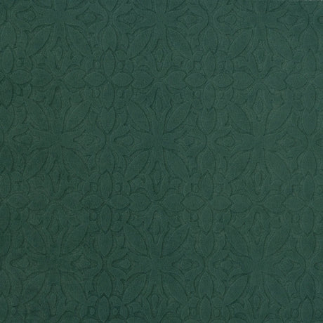 Embossed Velvet Upholstery Fabric Milos Moroccan Tile Pattern