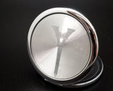 3" Silver Eiffel Tower Compact Mirror – Pack of 12 Mis Quince Compact Hand Mirrors