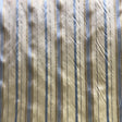 Mirage Silk Fabric - Shiny Multi-Colored Stripe, 54" Width (1 Yard)