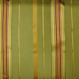 Mirage Silk Fabric - Shiny Multi-Colored Stripe, 54" Width (1 Yard)