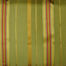 Mirage Silk Fabric - Shiny Multi-Colored Stripe, 54" Width (1 Yard)