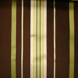 Mirage Silk Fabric - Shiny Multi-Colored Stripe, 54" Width (1 Yard)