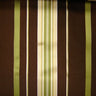 Mirage Silk Fabric - Shiny Multi-Colored Stripe, 54" Width (1 Yard)