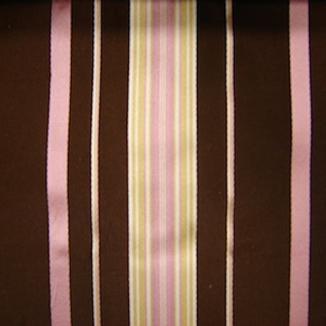 Mirage Silk Fabric - Shiny Multi-Colored Stripe, 54" Width (1 Yard)