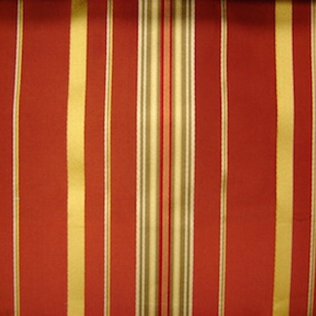 Mirage Silk Fabric - Shiny Multi-Colored Stripe, 54" Width (1 Yard)