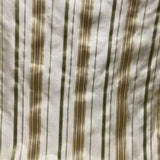 Mirage Silk Fabric - Shiny Multi-Colored Stripe, 54" Width (1 Yard)