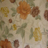 Miranda Fabric Silk Fabric - Floral Embroidered, 54" Width (1 Yard)