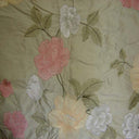 Miranda Fabric Silk Fabric - Floral Embroidered, 54" Width (1 Yard)