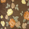 Miranda Fabric Silk Fabric - Floral Embroidered, 54" Width (1 Yard)