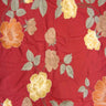 Miranda Fabric Silk Fabric - Floral Embroidered, 54" Width (1 Yard)