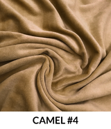 Mirco Velour Spandex Fabric - 215 GSM, Polyester Velour, Stretch, Printing/Sublimation