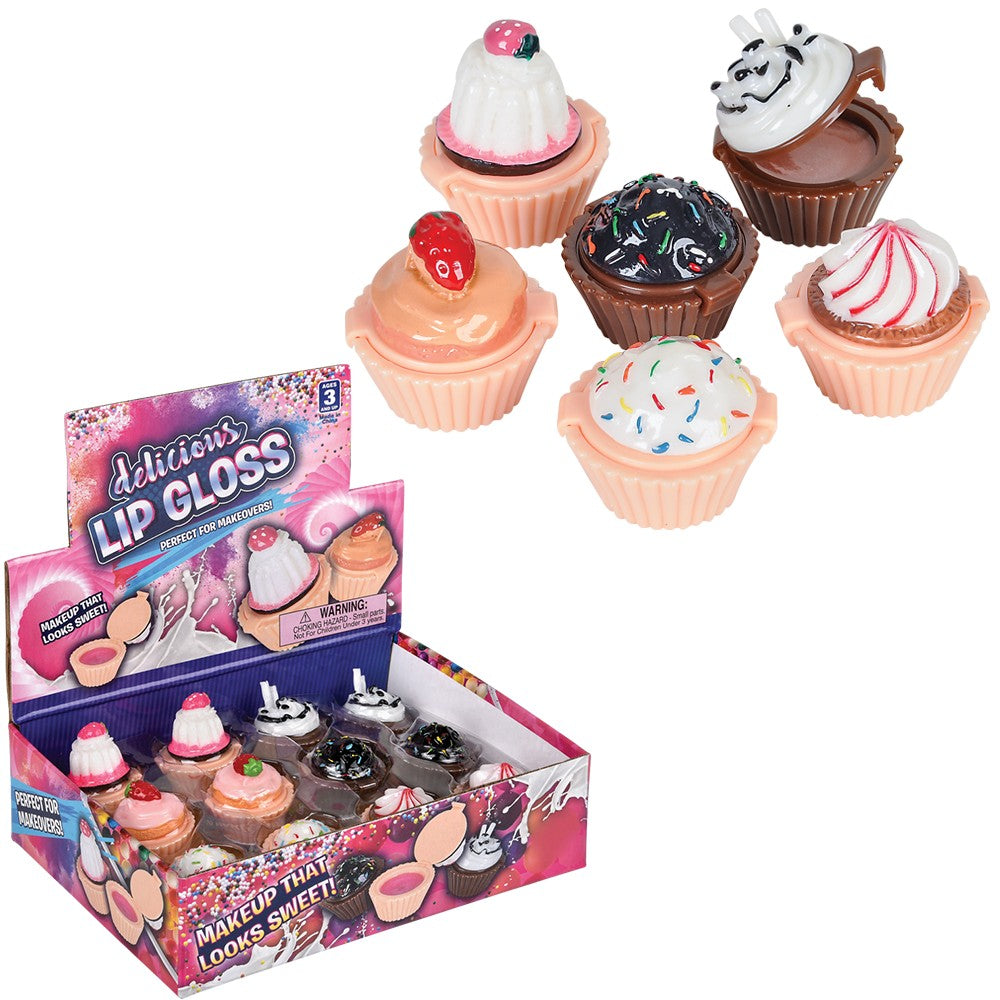 Cupcake Lip Gloss (1 DZ)