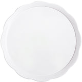 G. E. T. Melamine Plates, Scallop-Edged Round, Bake & Brew Series, 11.63" Dia - Case of 12