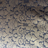 Mondavi Silk Fabric - Traditional Two-Toned Damask, 55" Width (1 Yard)