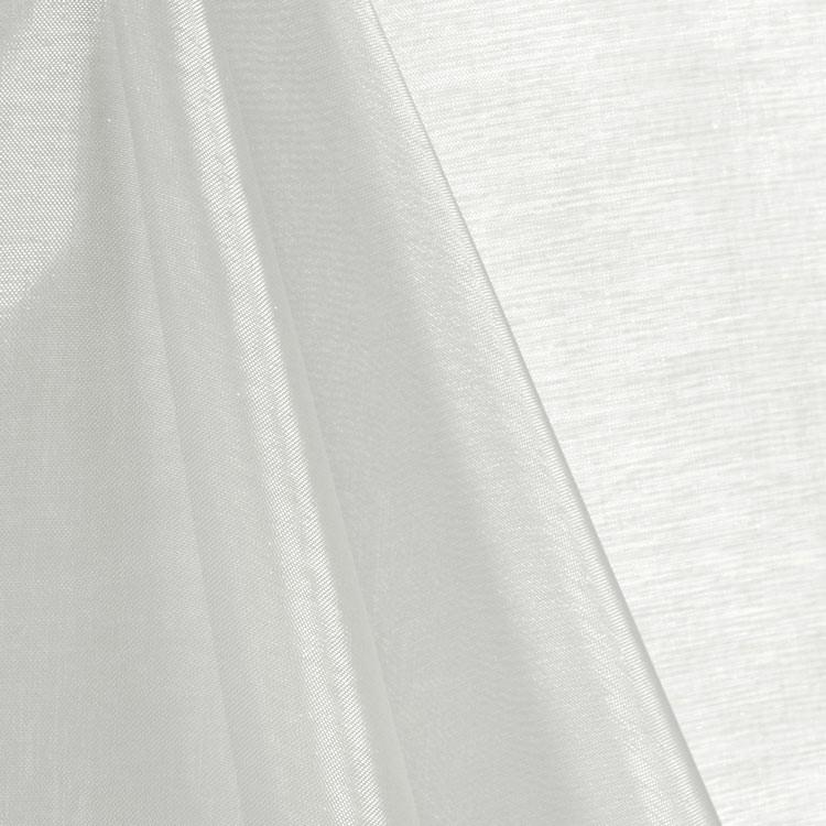 Silver Mirror Crystal Organza Fabric