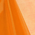 Orange Mirror Crystal Organza Fabric