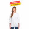 Fleece Pullover Hoodie - 10 Pack - 7.62oz/yd2  - 100% Polyester