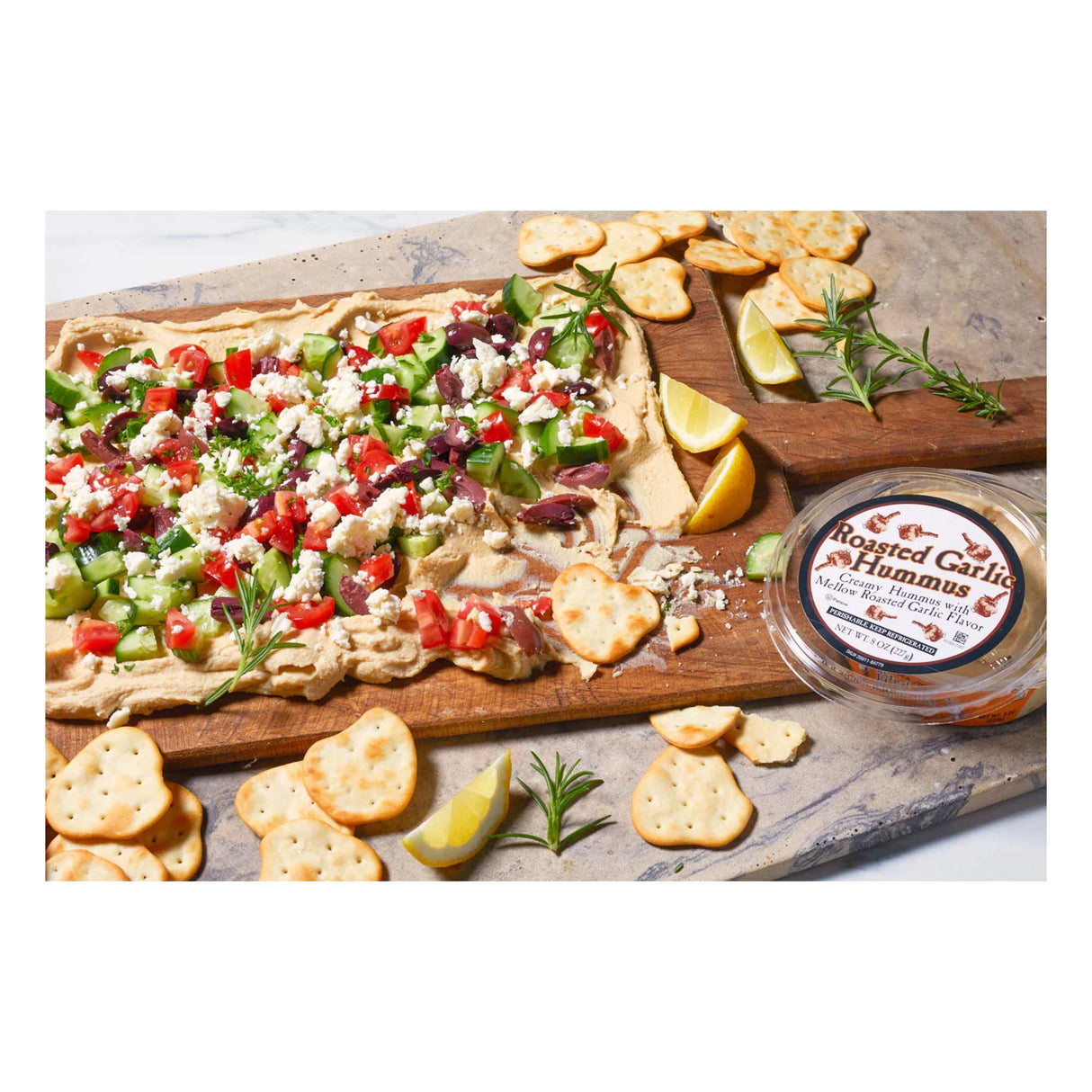 Roasted Garlic Hummus – Creamy Chickpea Dip with Bold Roasted Garlic Flavor