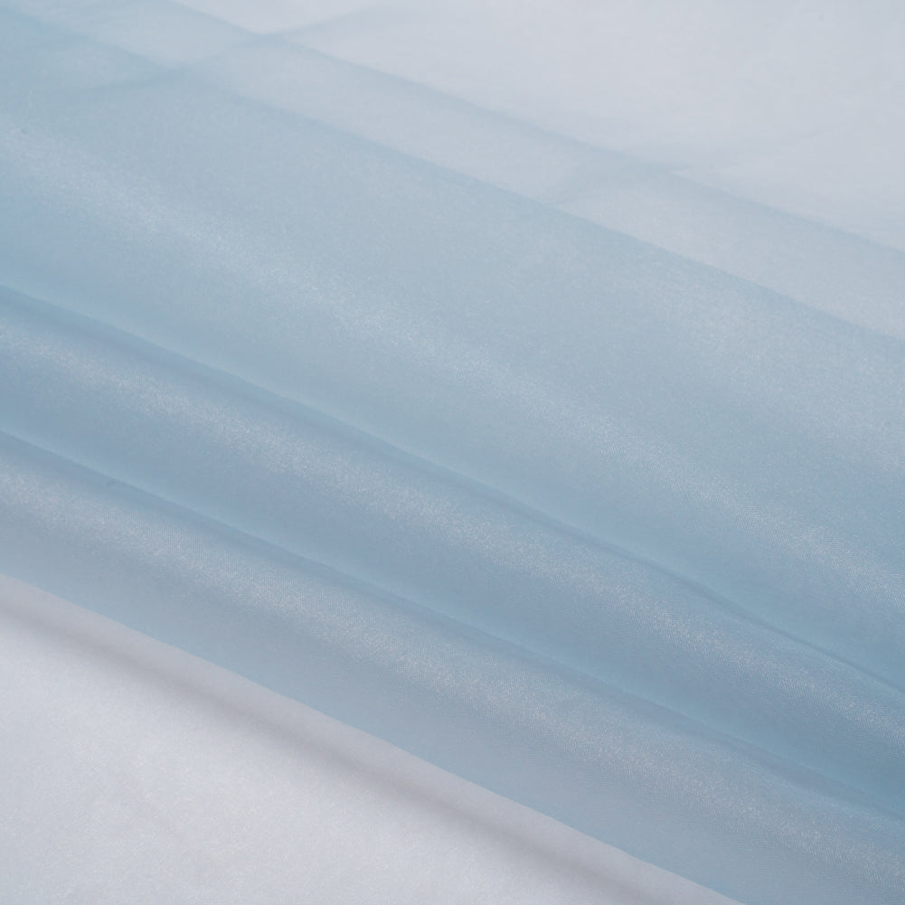 Polyester Organza - Baby Blue - Luscinia Collection by Mood