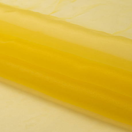 Polyester Organza - Buttercup Yellow - Luscinia Collection by Mood