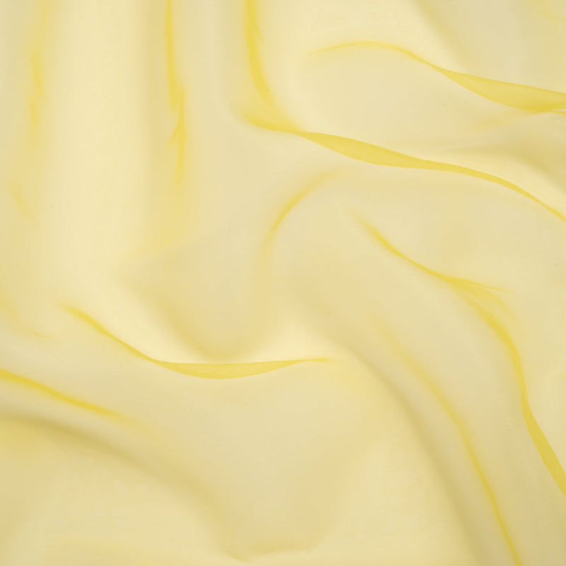 Polyester Organza - Buttercup Yellow - Luscinia Collection by Mood