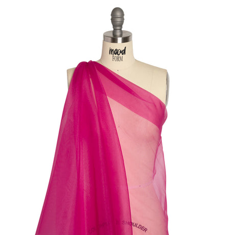 Polyester Organza - Magenta Haze - Luscinia Collection by Mood