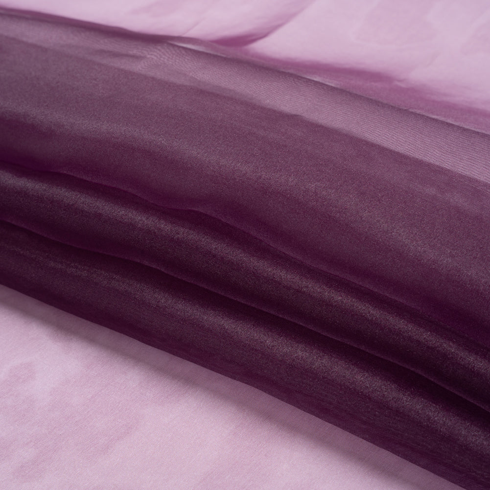 Polyester Organza - Eggplant - Luscinia Collection by Mood