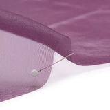 Polyester Organza - Eggplant - Luscinia Collection by Mood