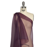 Polyester Organza - Eggplant - Luscinia Collection by Mood