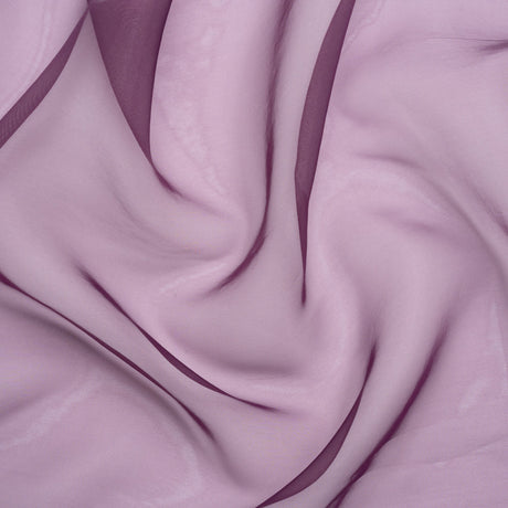 Polyester Organza - Eggplant - Luscinia Collection by Mood