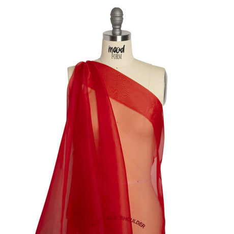 Polyester Organza - Red - Luscinia Collection by Mood
