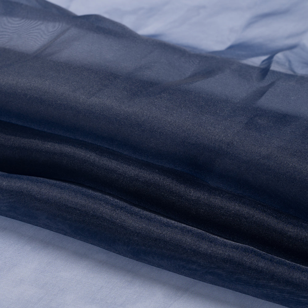 Polyester Organza - Navy - Luscinia Collection by Mood