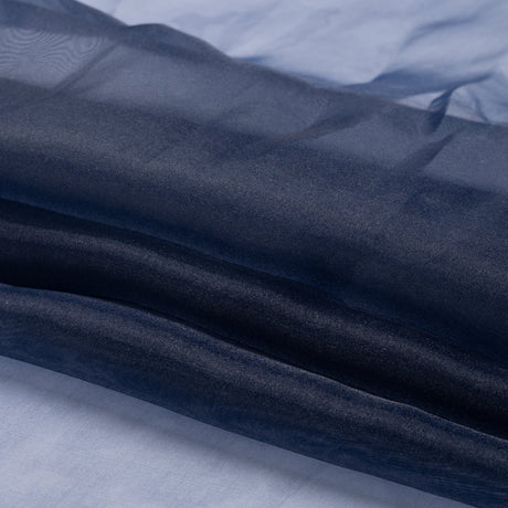 Polyester Organza - Navy - Luscinia Collection by Mood