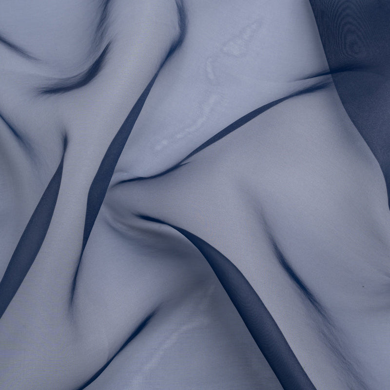 Polyester Organza - Navy - Luscinia Collection by Mood