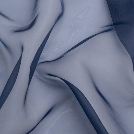 Polyester Organza - Navy - Luscinia Collection by Mood