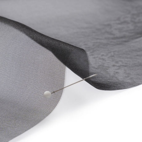 Polyester Organza - Black - Luscinia Collection by Mood