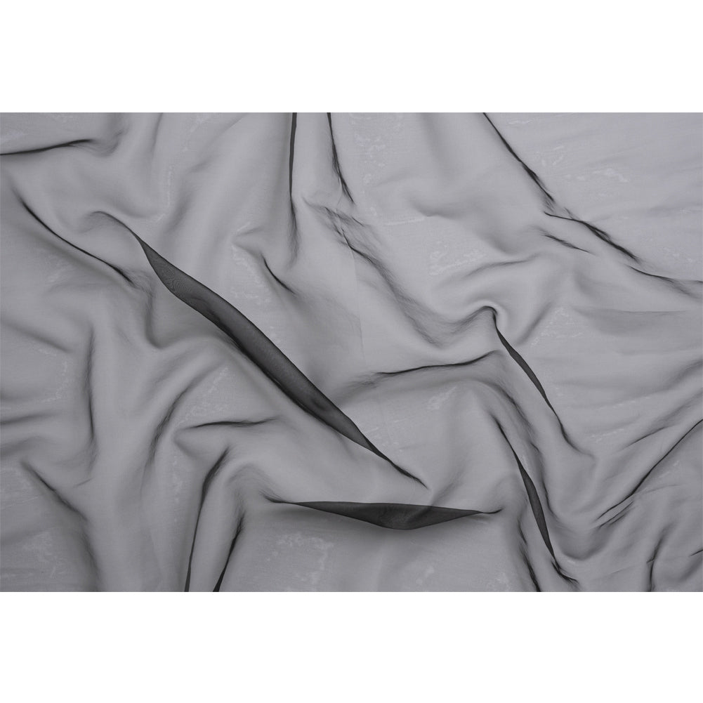 Polyester Organza - Black - Luscinia Collection by Mood